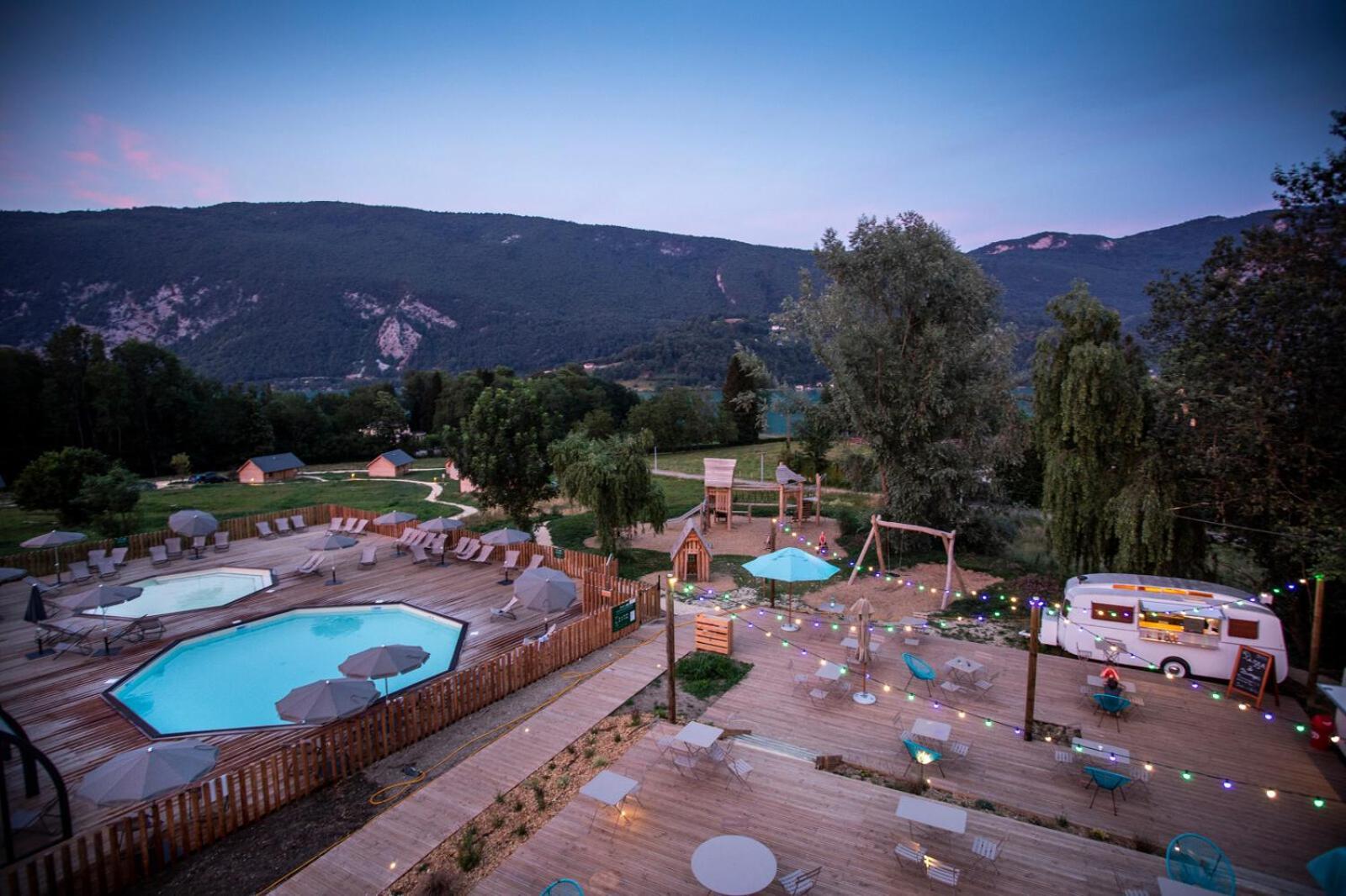 Huttopia Lac D'Aiguebelette Saint-Alban-de-Montbel 외부 사진